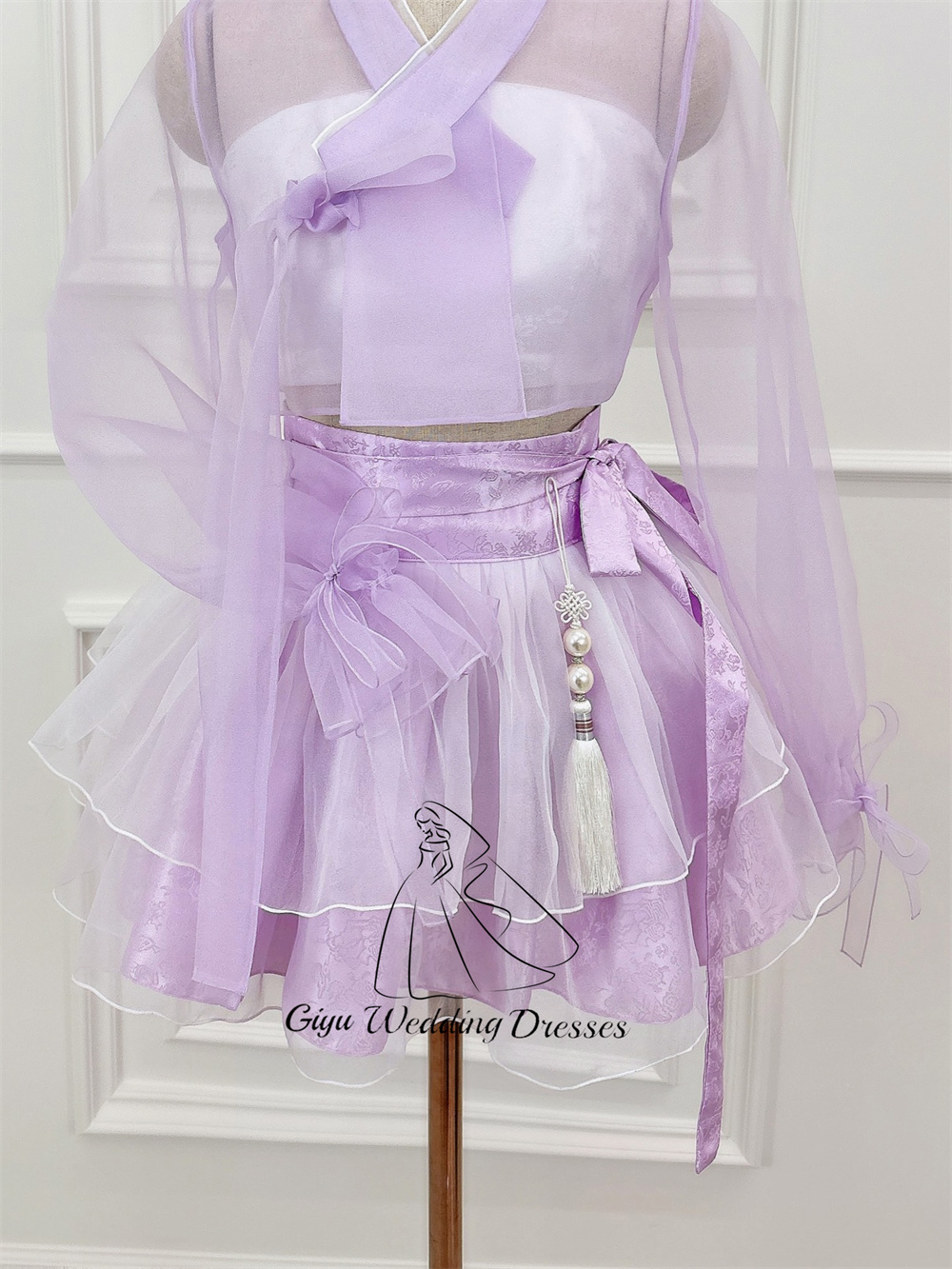 Giyu Lila Hanbok-Minikleid, ko – Korean Tea Set Bewertung und Preis