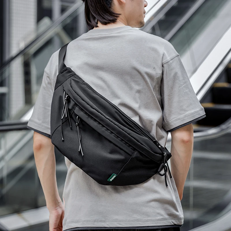 오버사이즈 방수 옥스포드 체스트 백, 크로스 바디 백, – Korean Student Lifestyle Bewertung und Preis