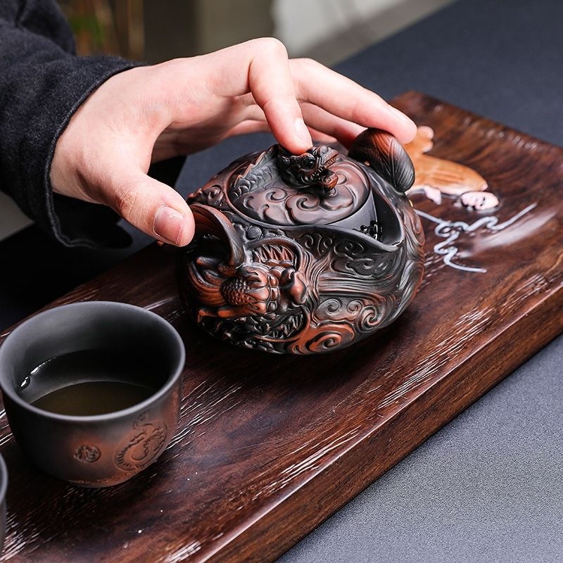 Chinesische lila Keramik handg – Korean Tea Set Bewertung und Preis