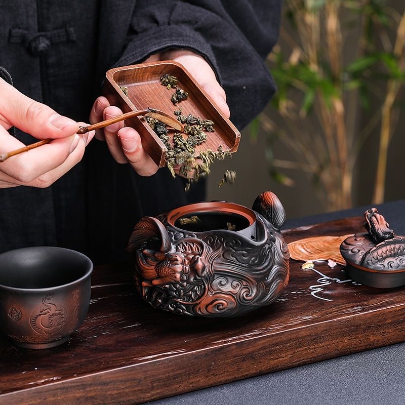 Chinesische lila Keramik handg – Korean Tea Set Bewertung und Preis