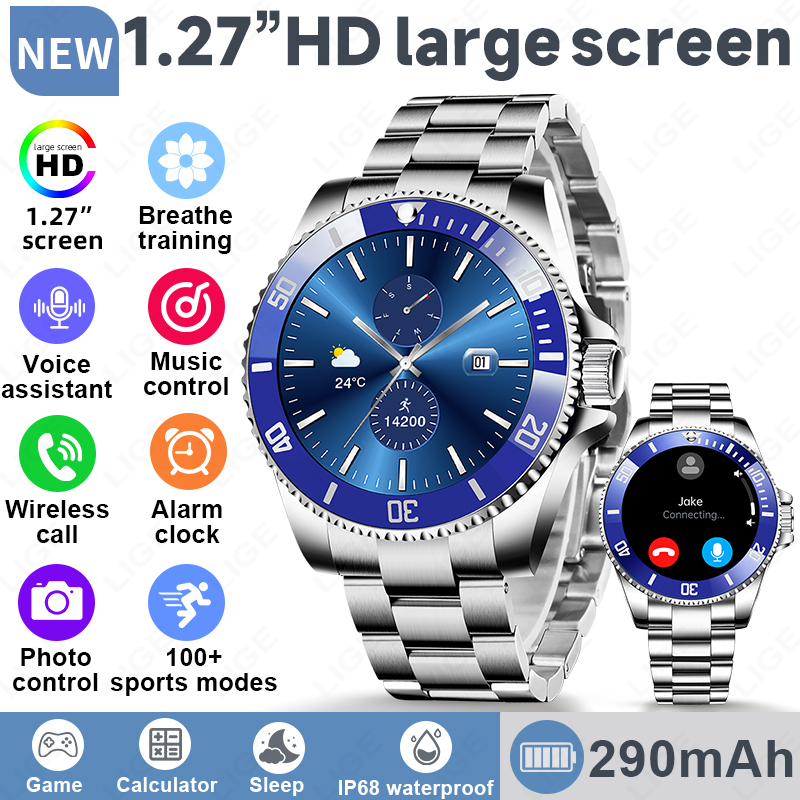 Neue 2026 Style Luxus Smartwat – Korean Men Lifestyle Bewertung und Preis