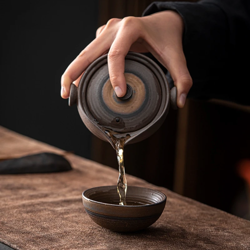 Tragbares japanisches Keramik- – Korean Tea Set Bewertung und Preis