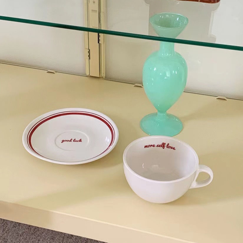 Korea Buchstaben Kaffeetasse U – Korean Tea Set Bewertung und Preis